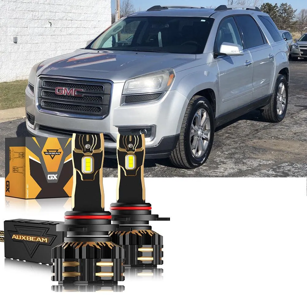 For 2013-2019 GMC Acadia Halogen 9012 LED Headlight Bulbs