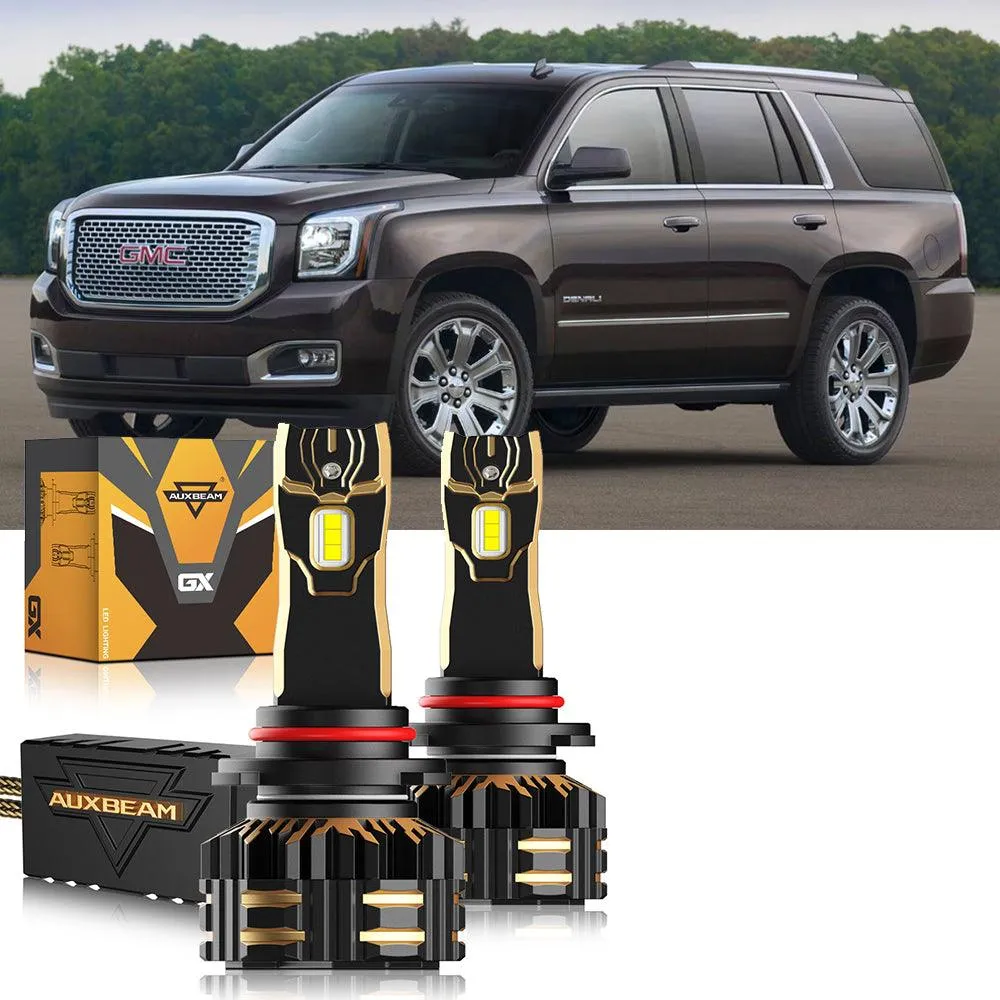 For 2015-2016,2019 GMC Yukon XL Halogen 9005 H11 LED Headlight Bulbs Bundle