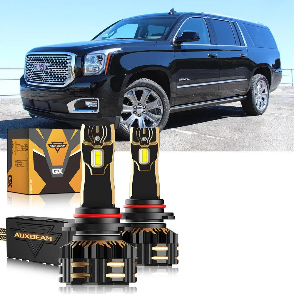 For 2015-2016,2019 GMC Yukon XL HID 9005 D3S LED Headlight Bulbs Bundle