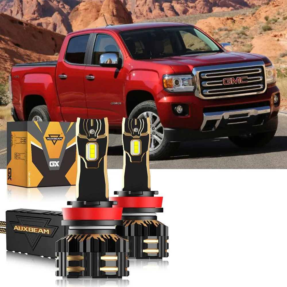 For 2015-2019 GMC Canyon 9005 H11 LED Headlight Bulbs Bundle