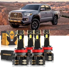 For 2016-2020 Toyota Tacoma H11 LED Headlight Bulbs Bundle