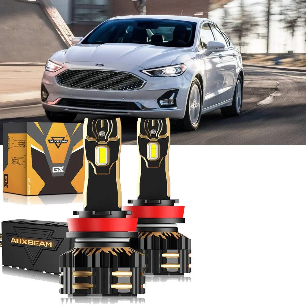 For 2018-2020 Ford Fusion H11 LED Headlight Bulbs Bundle