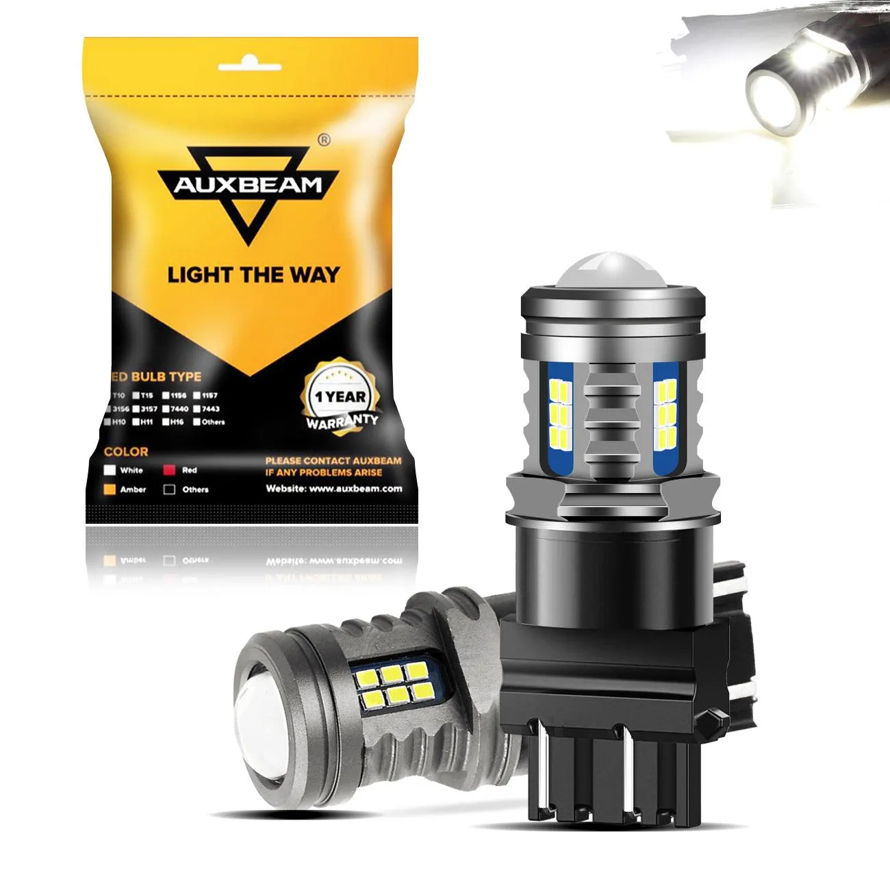 For 2021 Ford F-150 9005 H11 LED Headlight Bulbs Bundle