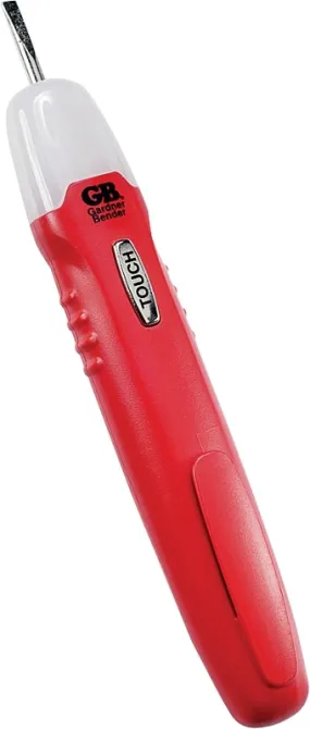 Gardner Bender GCV-3206 Probe and Continuity Tester with Screwdriver Tip, 12 to 250 VAC/VDC, LED Display, Functions: Voltage, Red :CD 1: QUANTITY: 1
