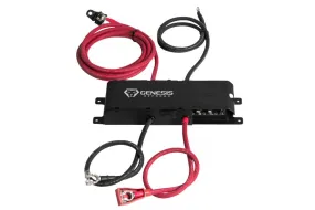 GENESIS OFFROAD | Jeep Gladiator 2021-Current Dual Battery Kit Under Hood (221-JTDG3-UNDERHOOD)
