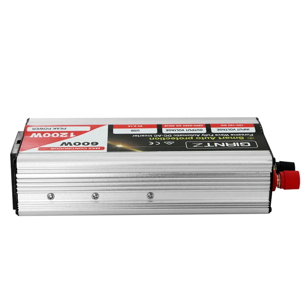 Giantz Power Inverter 600W/1200W 12V to 240V