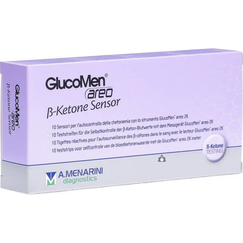 Glucomen Areo B-Ketone Sensors 1 X 10