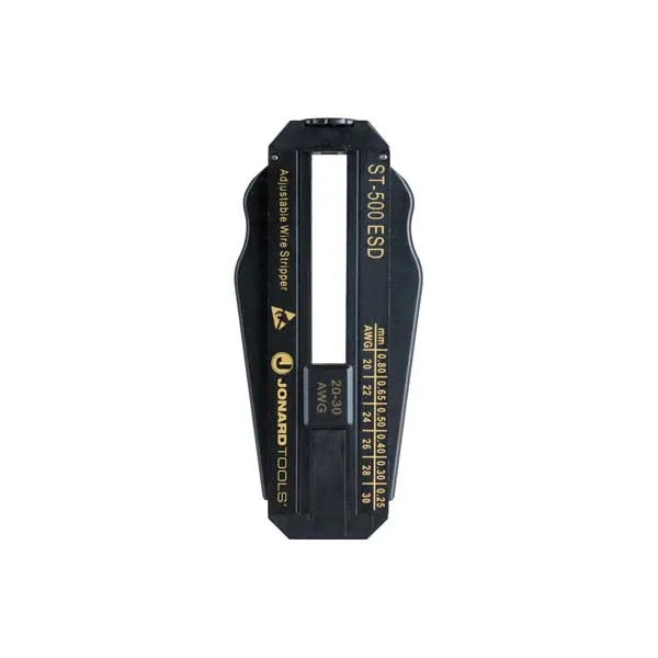 Jonard Tools - Adjustable Wire Stripper - 20-30 AWG - ESD Safe