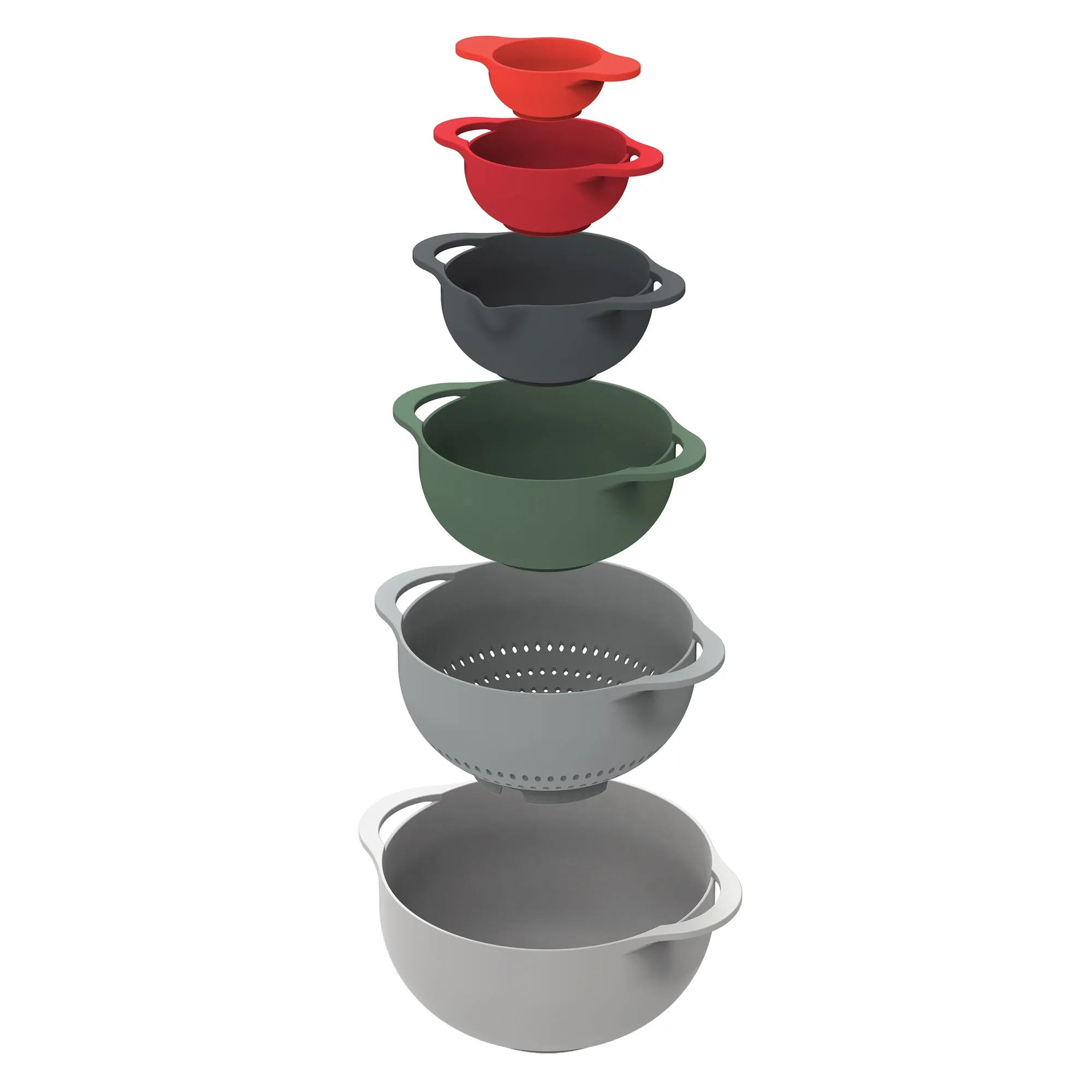 Joseph Joseph Duo 6-piece Food Preparation Bowl Set