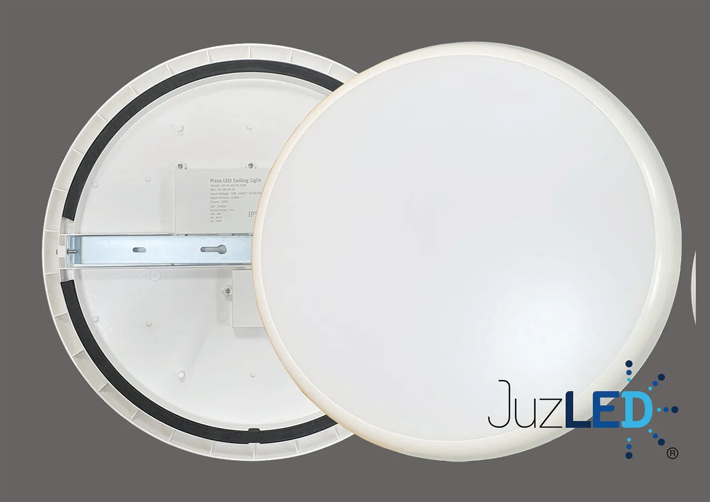 JustLED - IP54 Pizza LED Ceiling & Wall lamp [Energy Class A ]