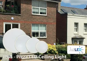 JustLED - IP54 Pizza LED Ceiling & Wall lamp [Energy Class A ]