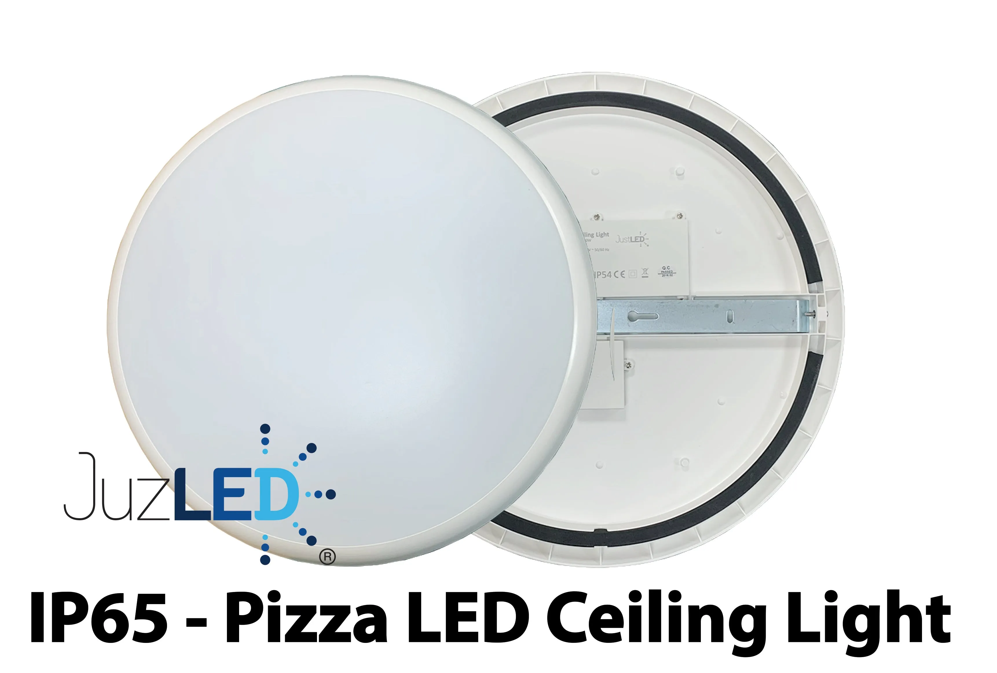 JustLED - IP54 Pizza LED Ceiling & Wall lamp [Energy Class A ]