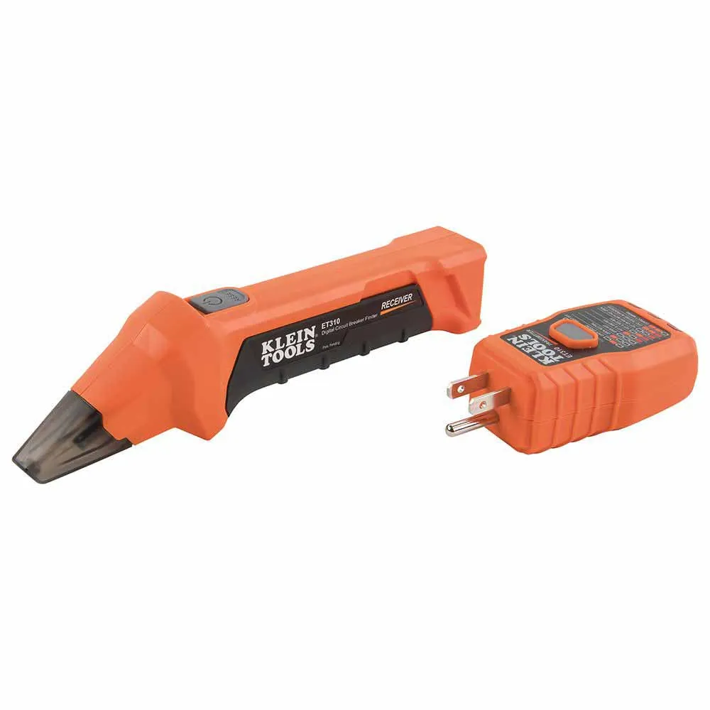 Klein ET310 Digital Circuit Breaker Finder with GFCI Outlet Tester