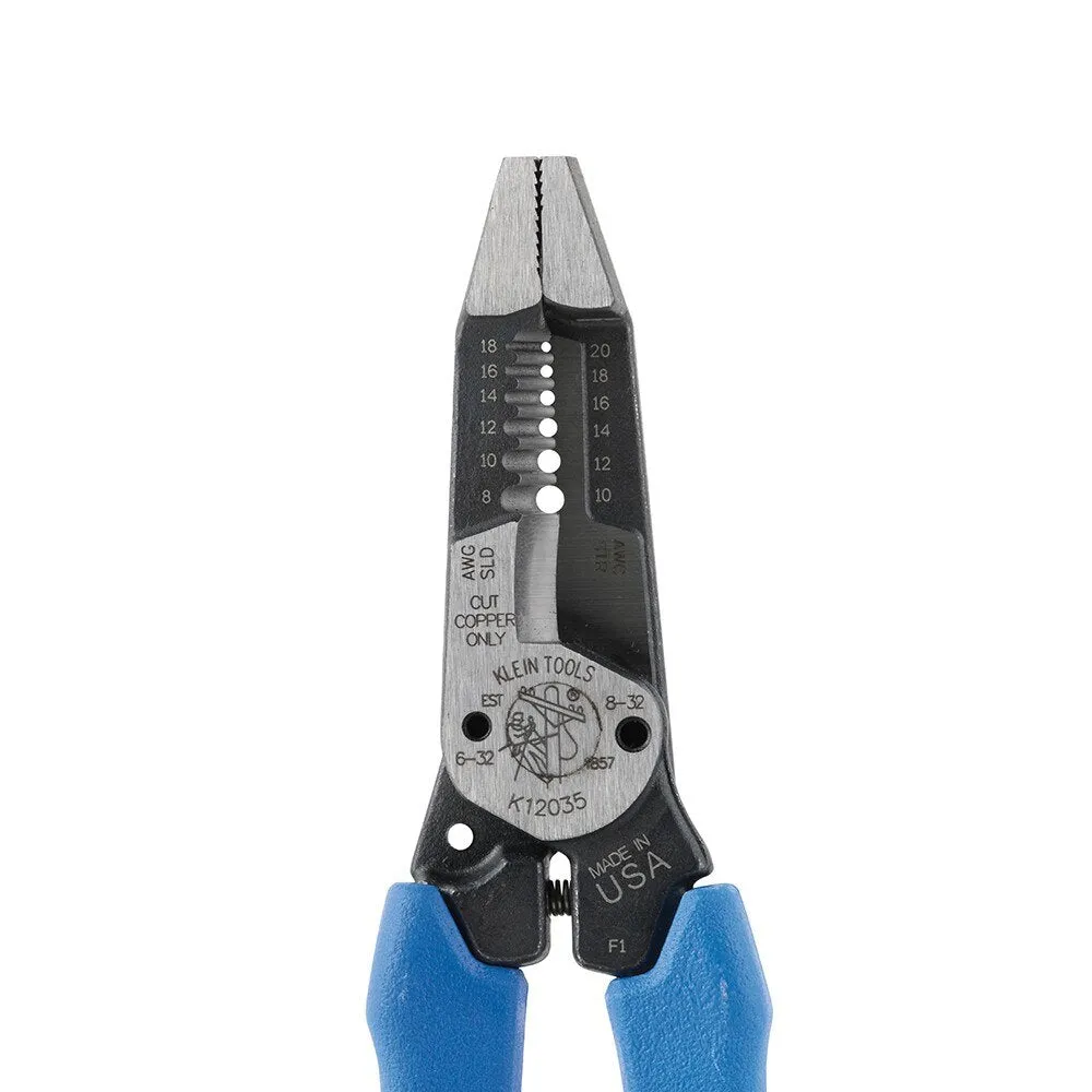 Klein K12035 Klein-Kurve® Heavy-Duty Wire Stripper 8-20 AWG