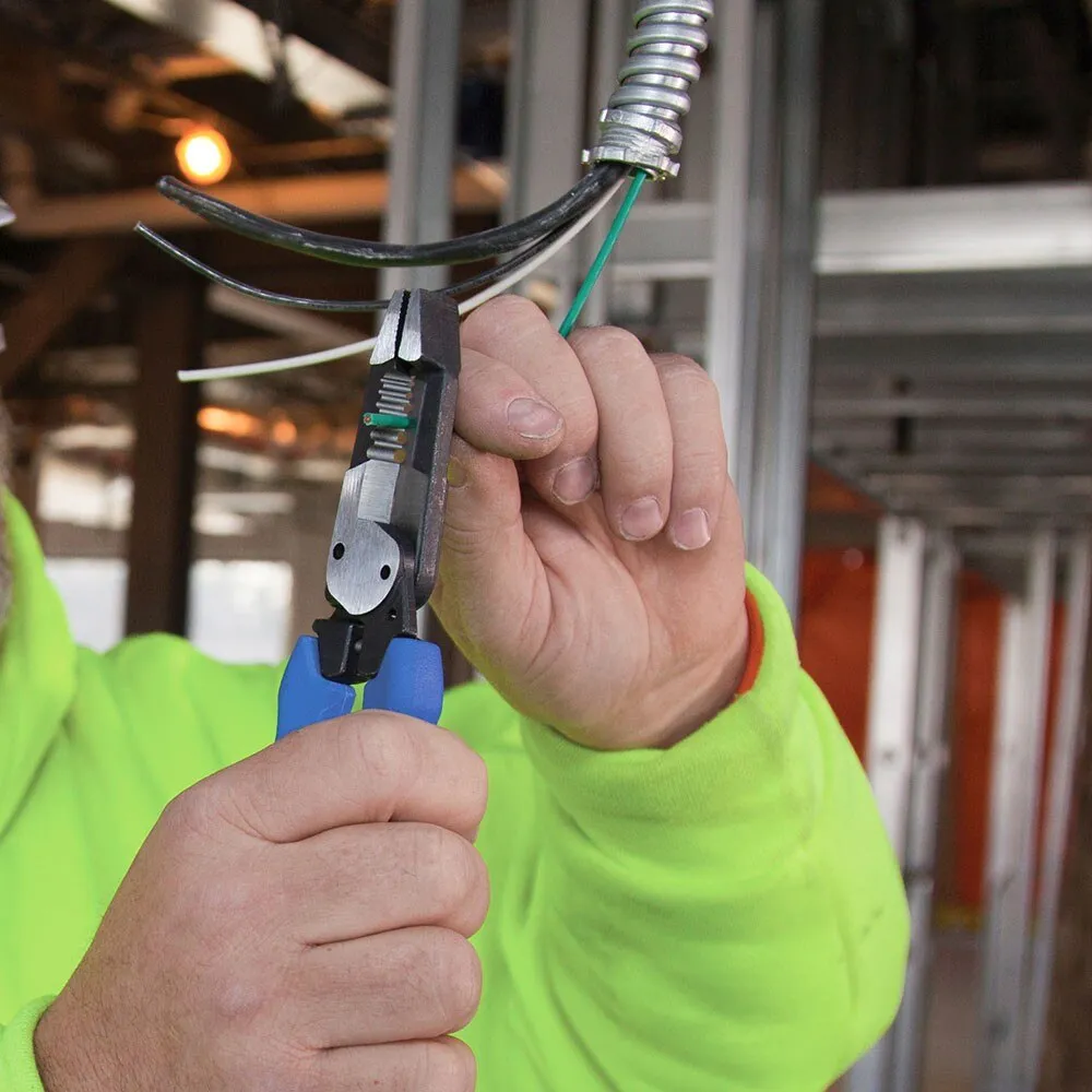 Klein K12035 Klein-Kurve® Heavy-Duty Wire Stripper 8-20 AWG