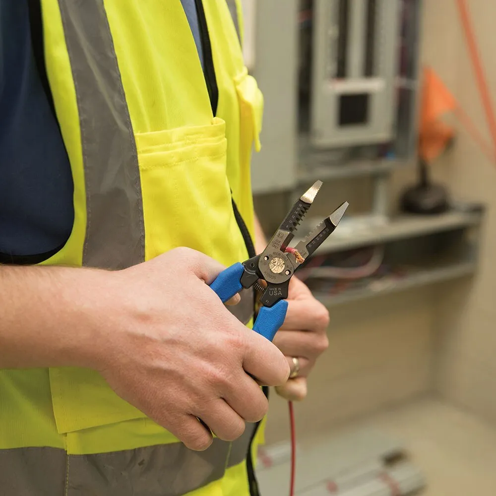 Klein K12035 Klein-Kurve® Heavy-Duty Wire Stripper 8-20 AWG