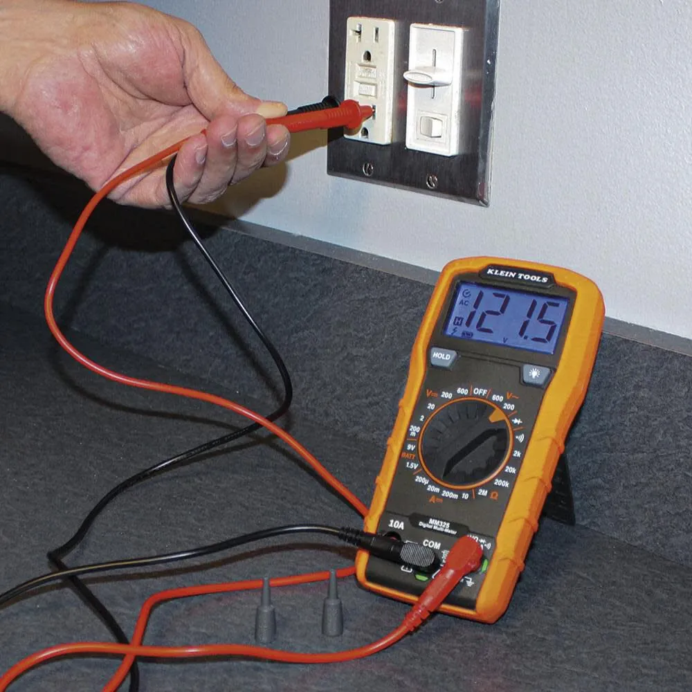 Klein Tools MM325 Multimeter, Digital Manual-Ranging 600V AC/DC Voltage Tester, Tests Batteries & NCVT1P Voltage Tester, Non-Contact Voltage Detector Pen, 50V to 1000V AC