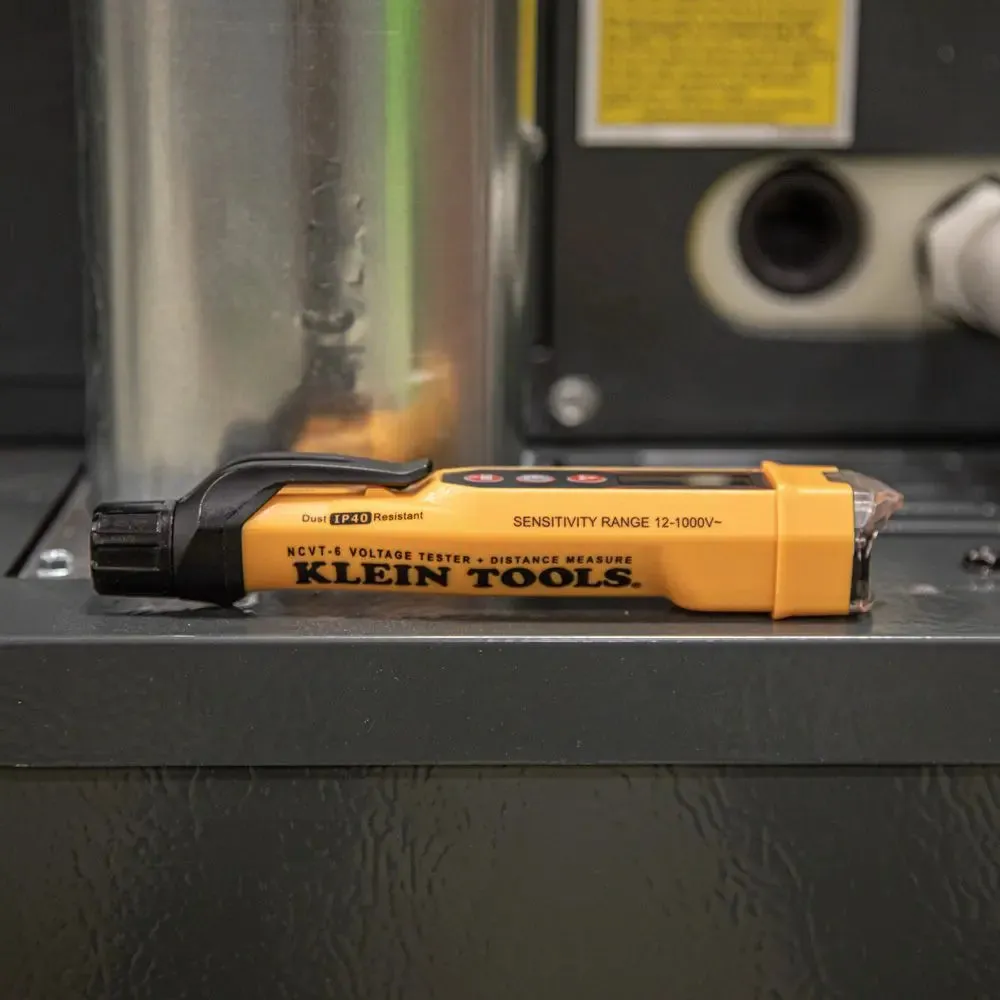 Klein Tools NCVT-6 Non-Contact Voltage Tester Pen 12-1000V AC with Laser Distance Meter