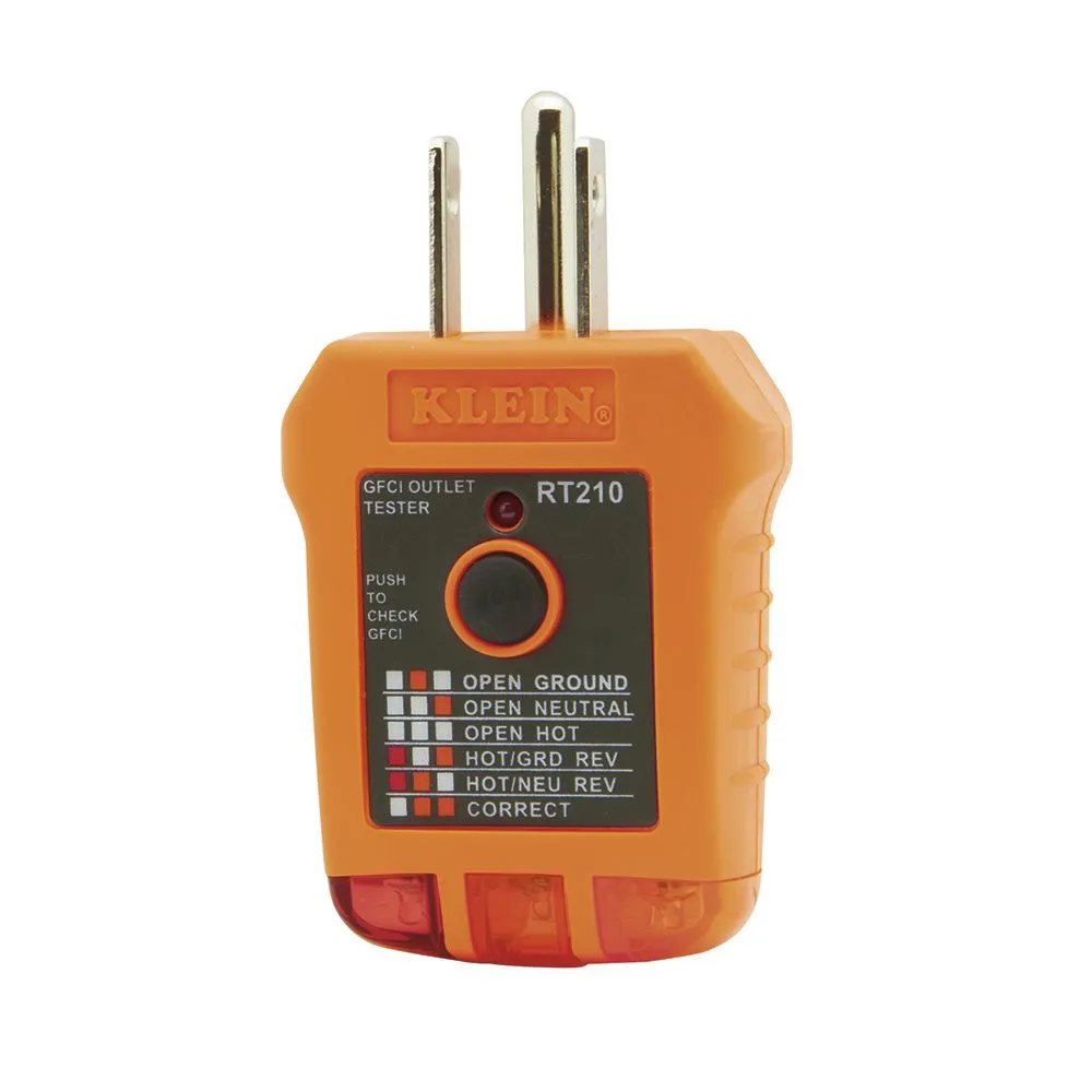 Klein Tools NCVT1XTKIT Non-Contact Voltage and GFCI Receptacle Premium Test Kit