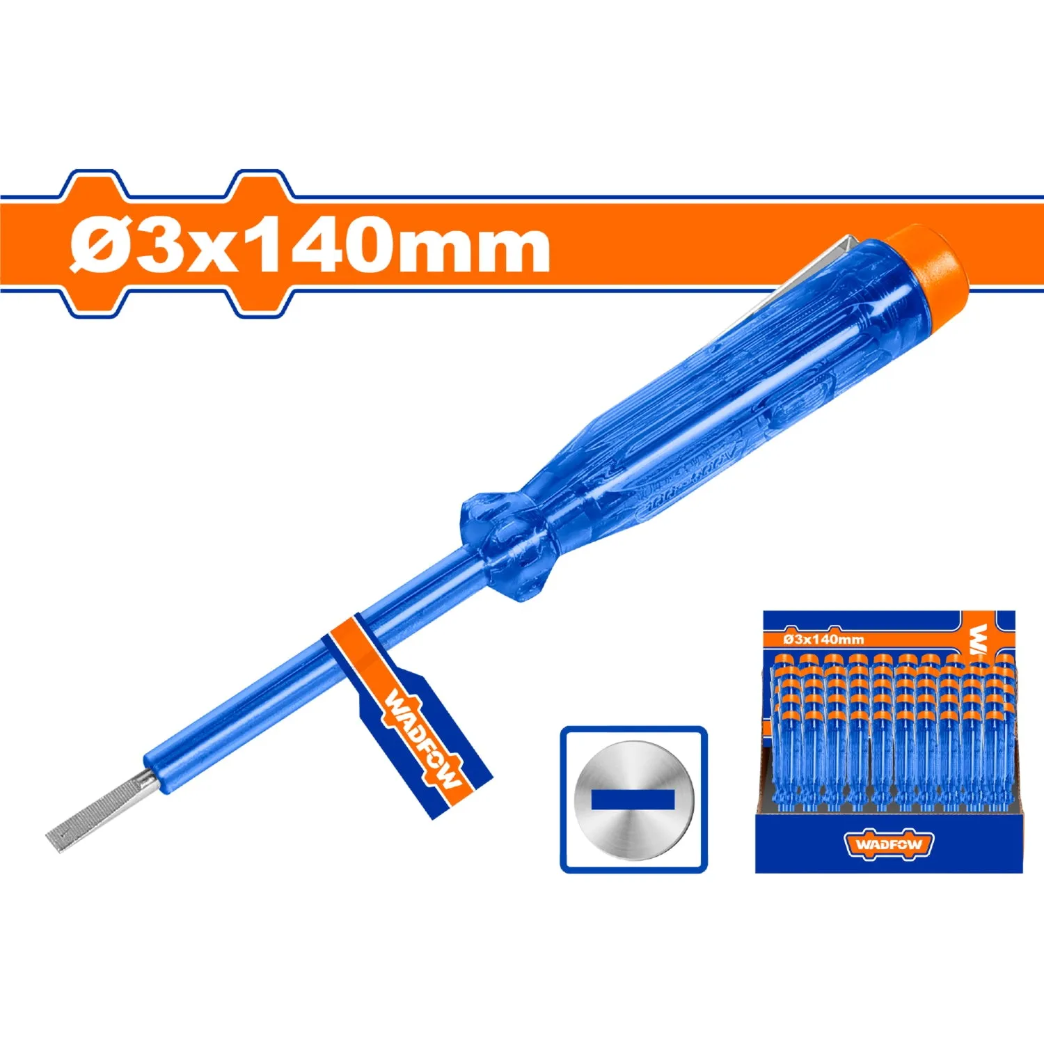 Lápiz Medidor Probador De Voltaje. Tamaño De Ranura: 3X140mm. AC100-500V Probador De Circuito.