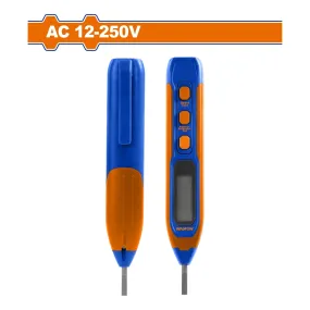 Lápiz Medidor Probador De Voltaje. Voltaje De Prueba: CA12-250V Pantalla Digital: 12V/36V/55V/110V/220V