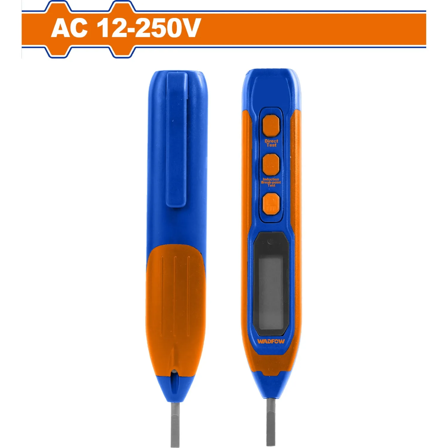 Lápiz Medidor Probador De Voltaje. Voltaje De Prueba: CA12-250V Pantalla Digital: 12V/36V/55V/110V/220V