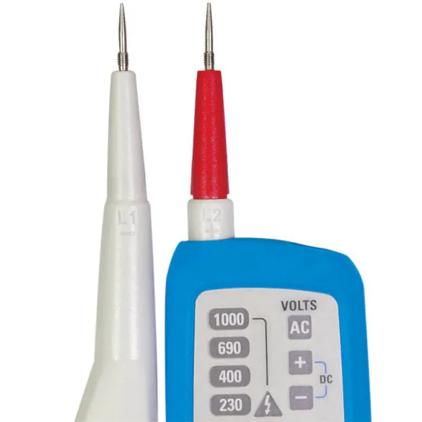 Major Tech MT478 1000V AC/DC 2-Pole Voltage Tester