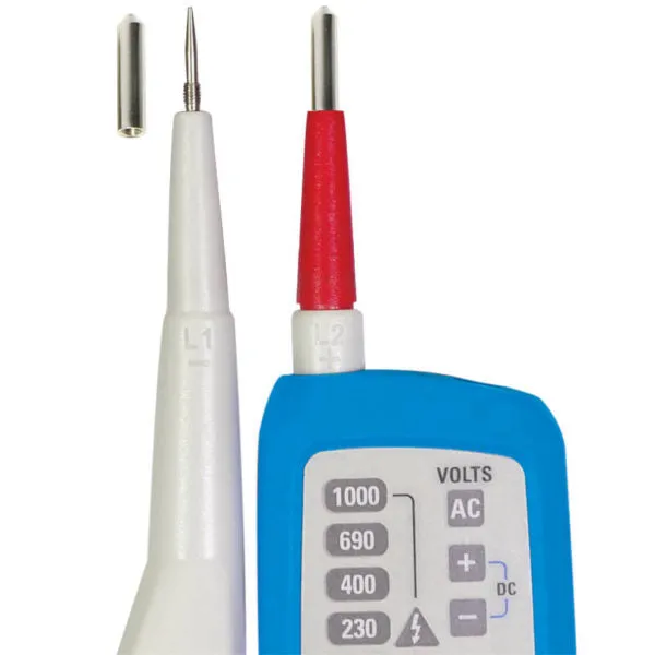 Major Tech MT478 1000V AC/DC 2-Pole Voltage Tester