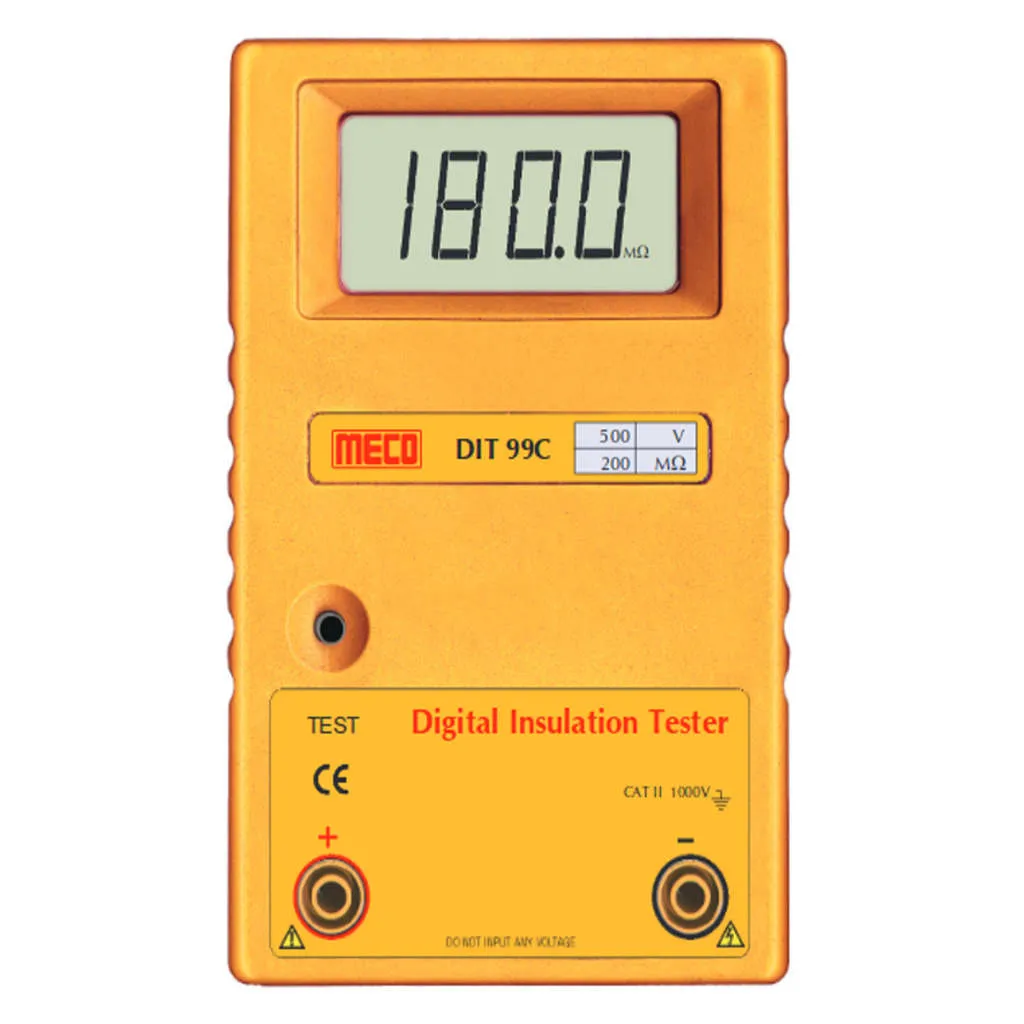 Meco Digital Insulation Tester 250V-200MΩ DIT 99B
