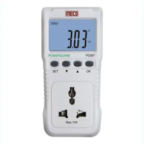 Meco Powerguard Having Indian Plug Socket And Backlight PG08T