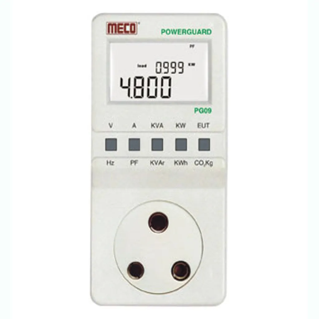 Meco Powerguard Having Indian Plug Socket And Backlight PG09-1A
