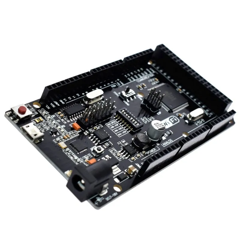 Mega2560   WiFi R3 ATmega2560 ESP8266 32Mb memory USB-TTL CH340G. Compatible for Arduino Mega NodeMCU For WeMos ESP8266