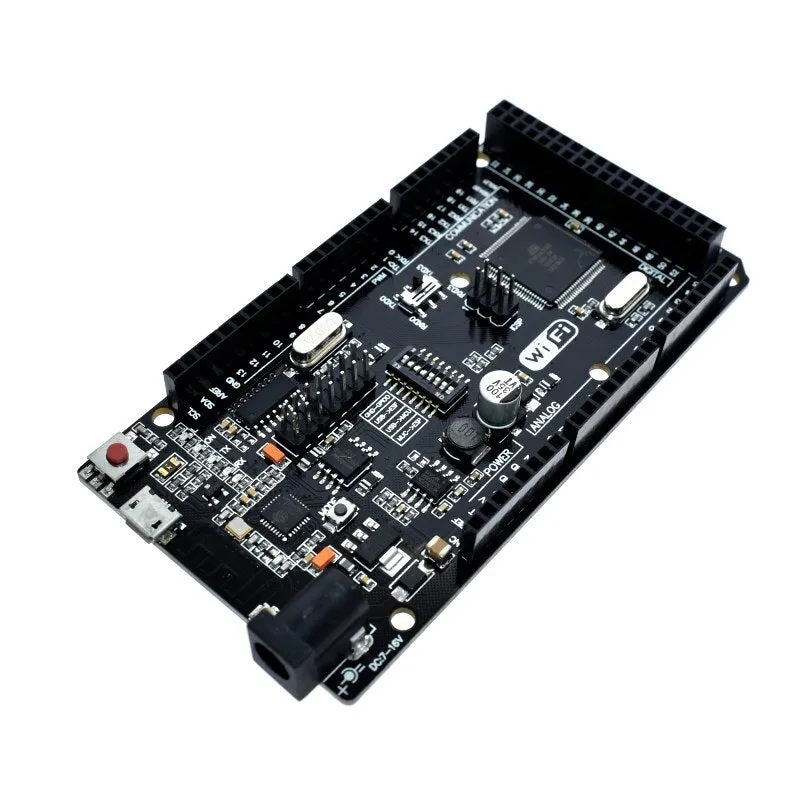 Mega2560   WiFi R3 ATmega2560 ESP8266 32Mb memory USB-TTL CH340G. Compatible for Arduino Mega NodeMCU For WeMos ESP8266