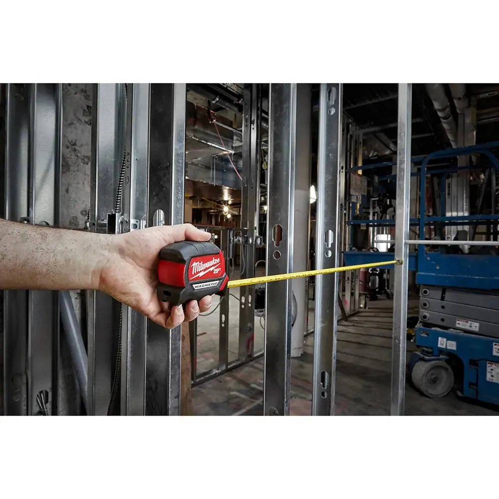 Milwaukee 35 ft. Compact Wide Blade Magnetic Tape Measure