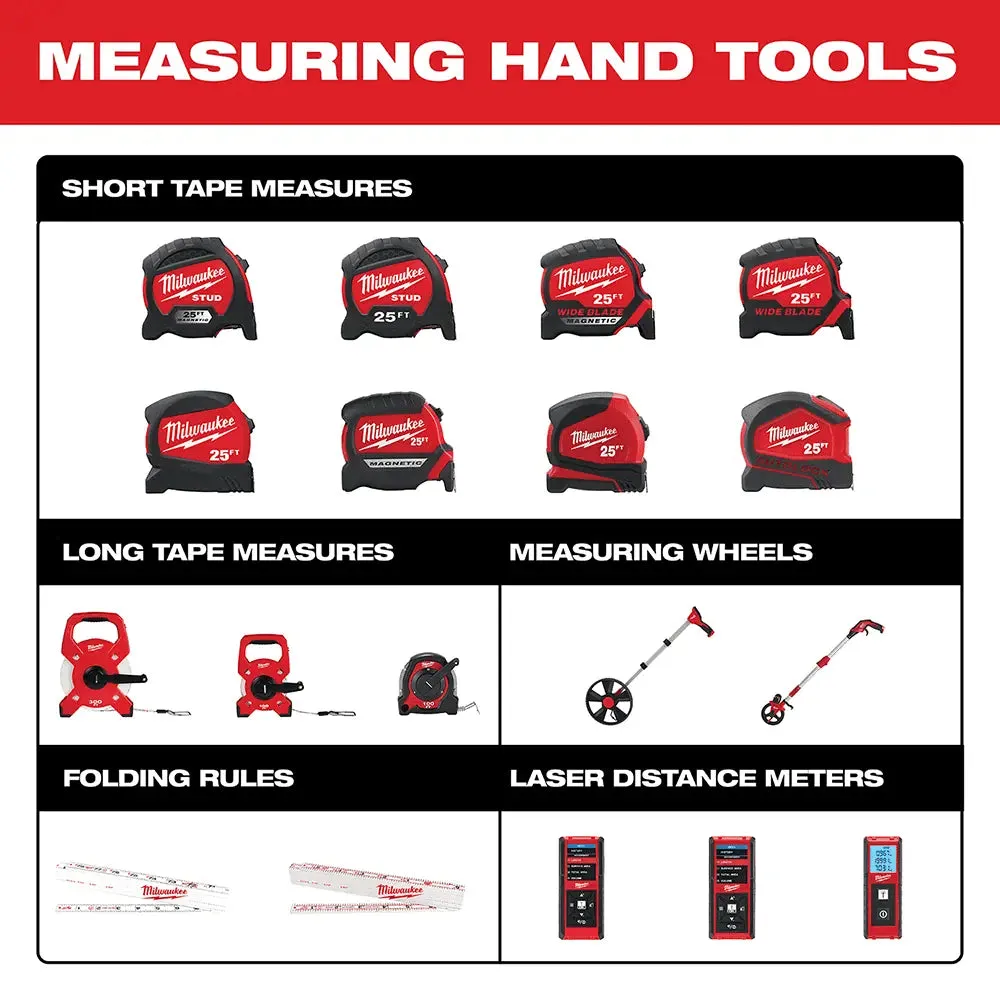 Milwaukee 35 ft. Compact Wide Blade Magnetic Tape Measure
