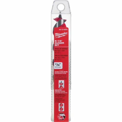 Milwaukee 48-13-0870 7/8" X 6-1/2" Spur Auger Bit