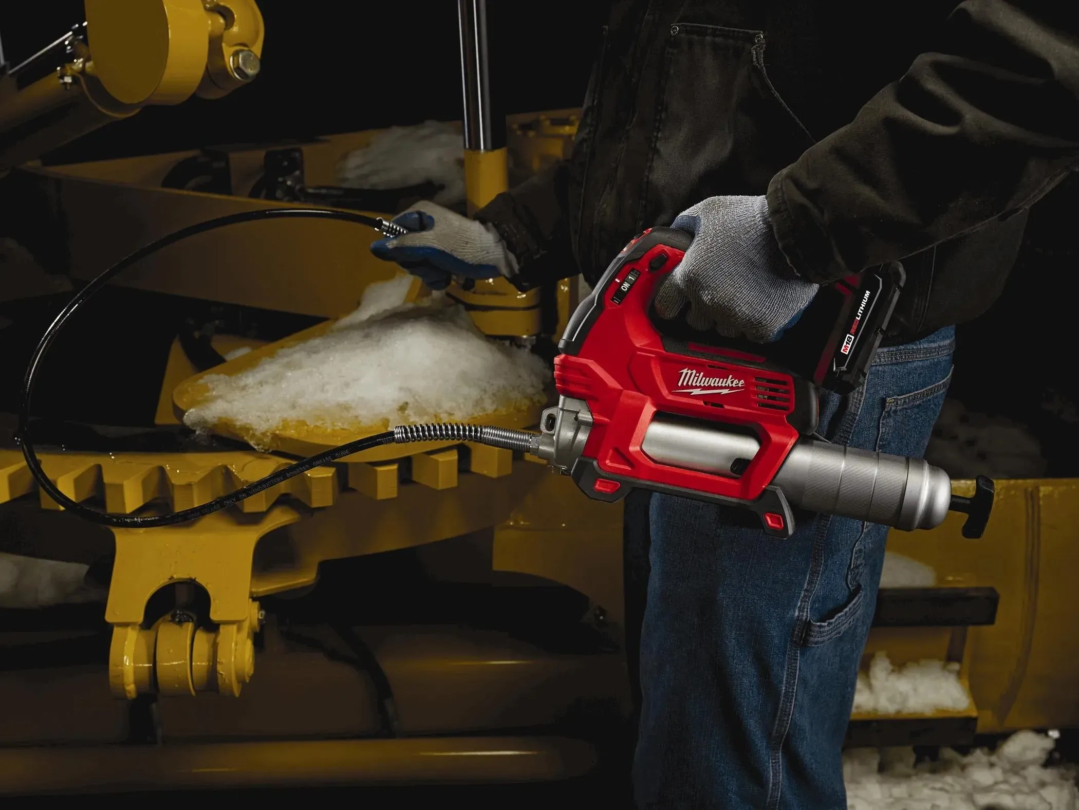 Milwaukee M18 2-Speed Grease Gun 1Ct Kit