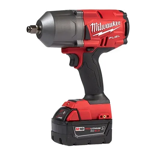 Milwaukee M18 Fuel 1/2" High-Torque Impact Wrench Grease Gun Kit