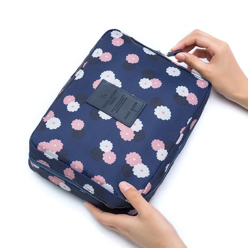 Multifunction Man Women Makeup bag nylon Cosmetic bag beauty Case Make Up Organizer Toiletry bag kits Storage Travel Wash pouch