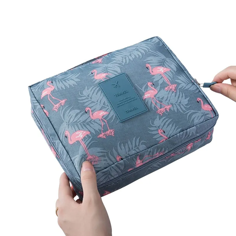 Multifunction Man Women Makeup bag nylon Cosmetic bag beauty Case Make Up Organizer Toiletry bag kits Storage Travel Wash pouch
