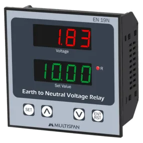 Multispan Earth To Neutral Voltage 1 Relay EN-19 N