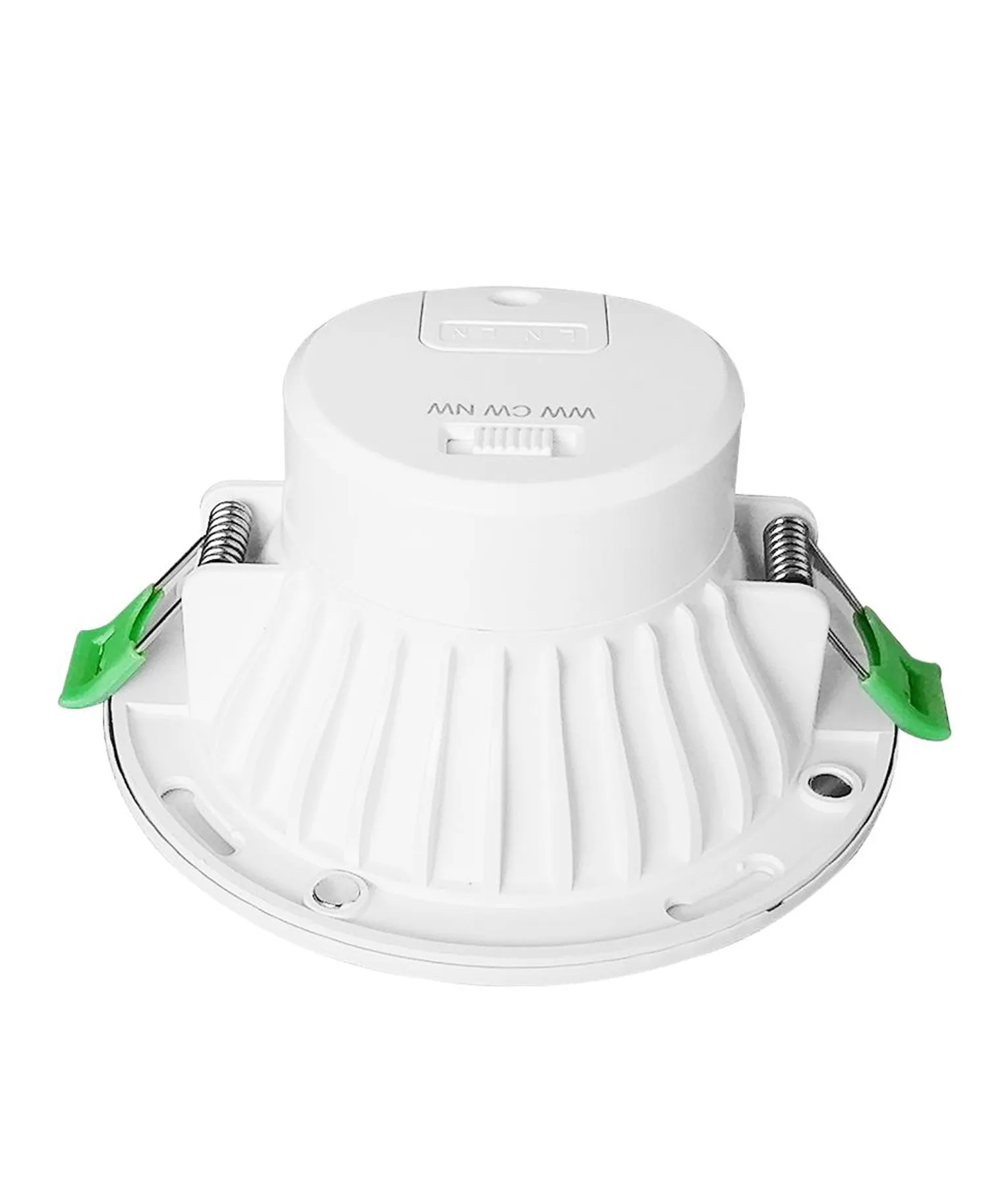 NOVADLUX01A: LED Dimmable Tri-CCT with Changeable Faceplate(via clip) Recessed Downlight