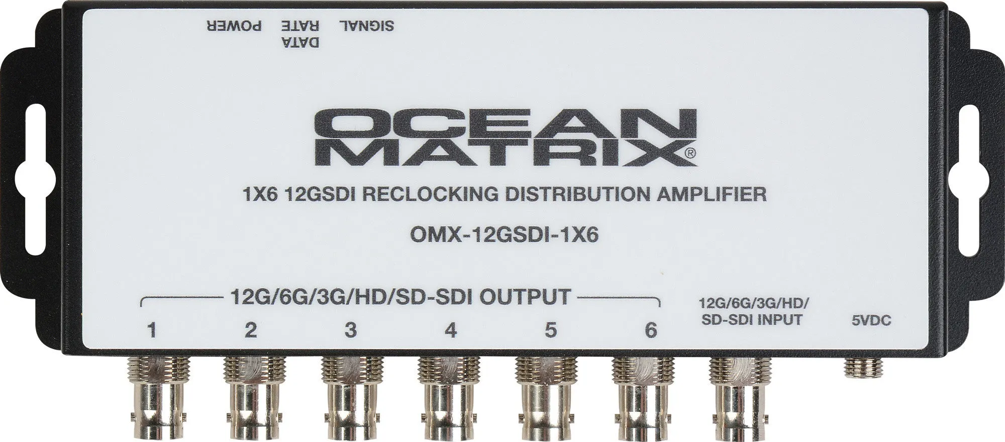 Ocean Matrix 12GSDI-1X6 12G-SDI Reclocking 1x6 Distribution Amplifier