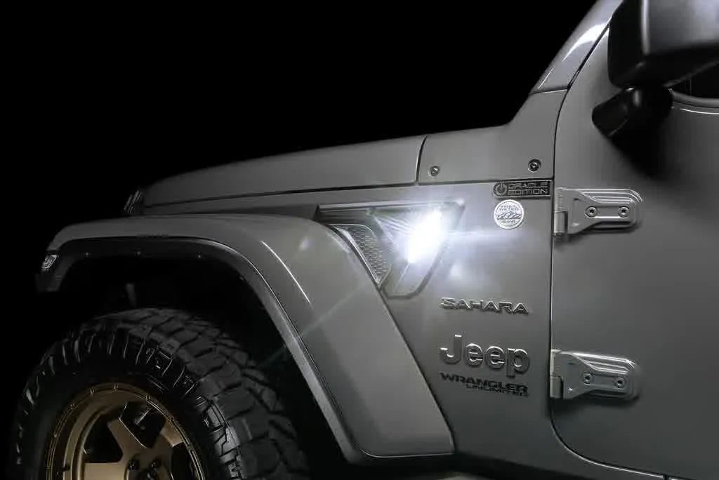Oracle Sidetrack LED Fender Lights Jeep Wrangler JL (18-22) Gladiator JT (20-22) 5861-504
