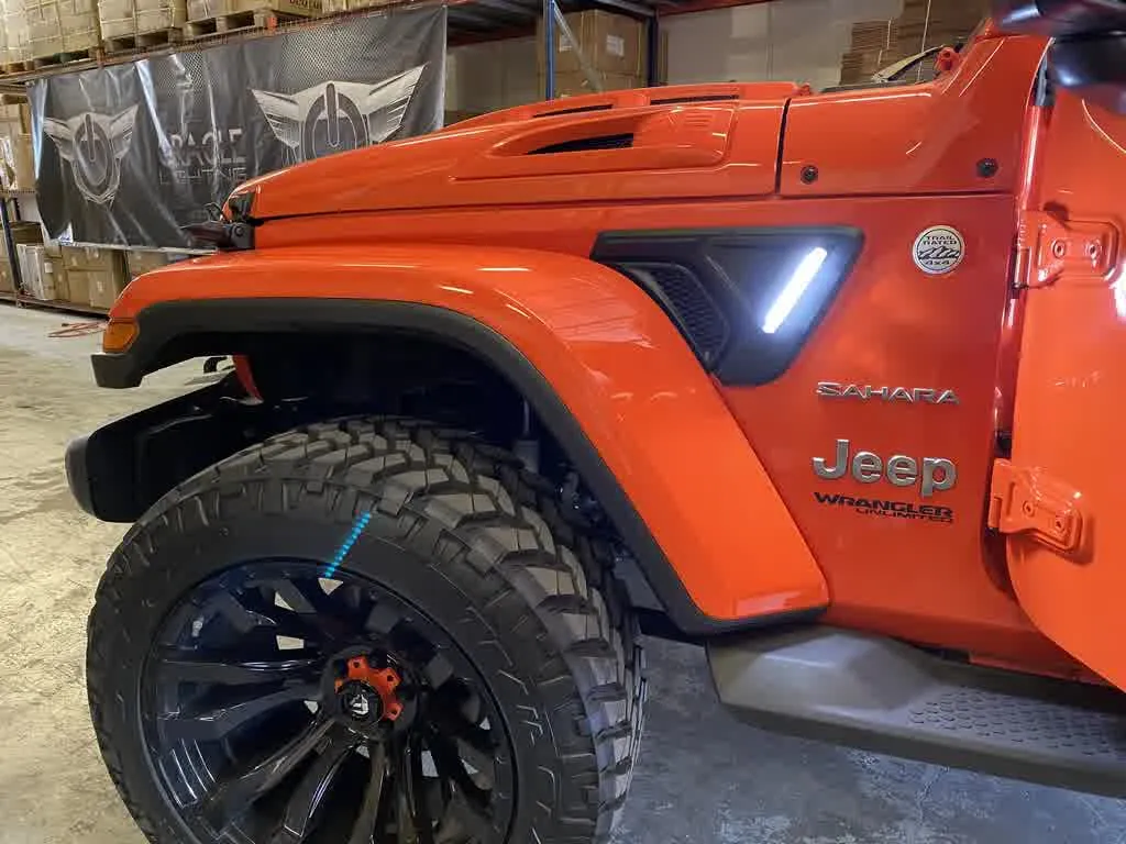 Oracle Sidetrack LED Fender Lights Jeep Wrangler JL (18-22) Gladiator JT (20-22) 5861-504