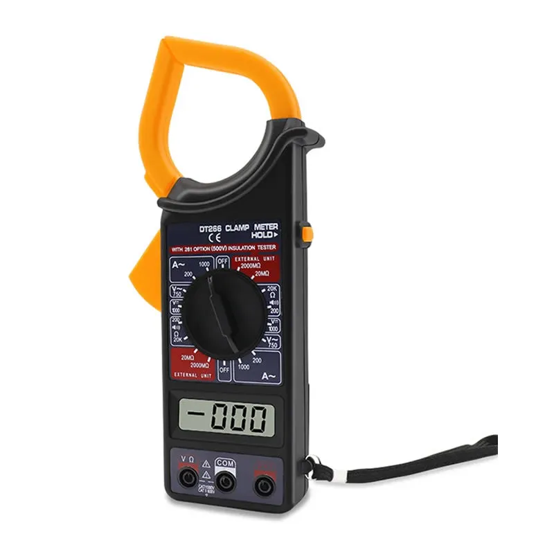 Portable Digital Clamp Multimeter Tool With LCD Display -LHZD-153
