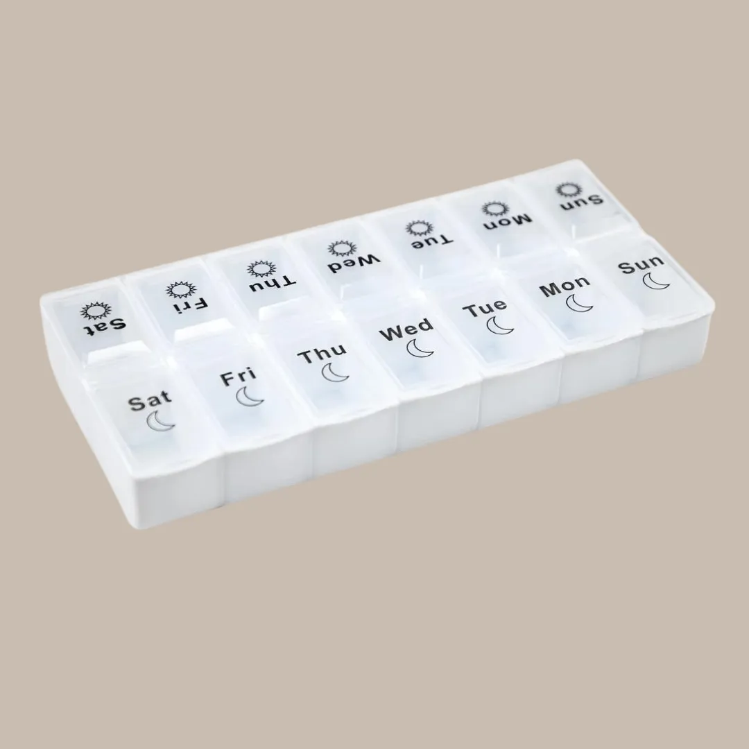 Portable Weekly Pill Organizer