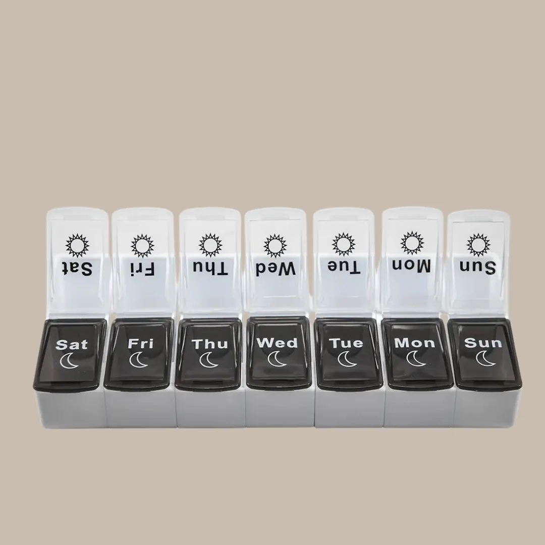 Portable Weekly Pill Organizer