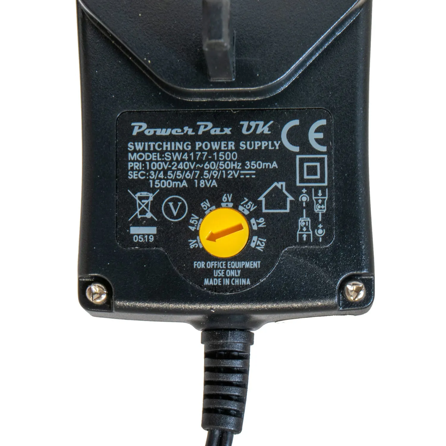 Power Supply (for 240v UK mains)