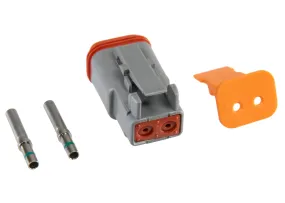 RIFE 2 Pin DT Connector Kit Male Only